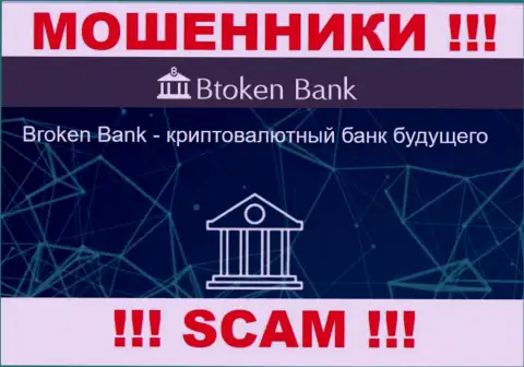 Будьте очень внимательны, вид деятельности Btoken Bank, Инвестиции - это разводняк !!!