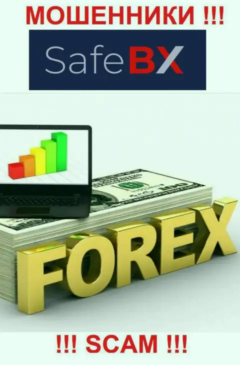 SafeBX - это ВОРЫ, род деятельности которых - FOREX