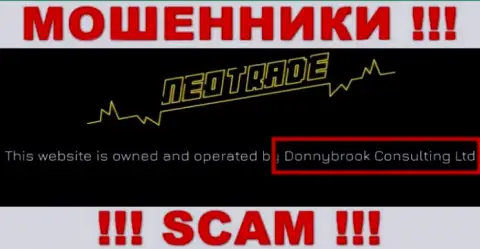 Руководством NeoTrade оказалась компания - Donnybrook Consulting Ltd
