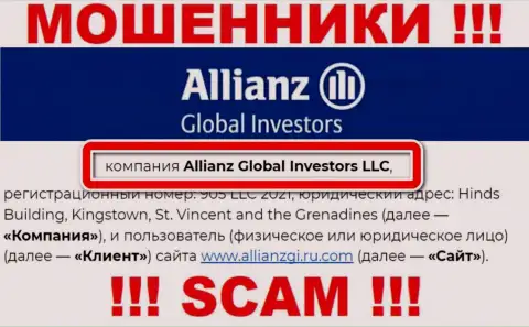 Организация Allianz Global Investors LLC находится под крылом организации Allianz Global Investors LLC