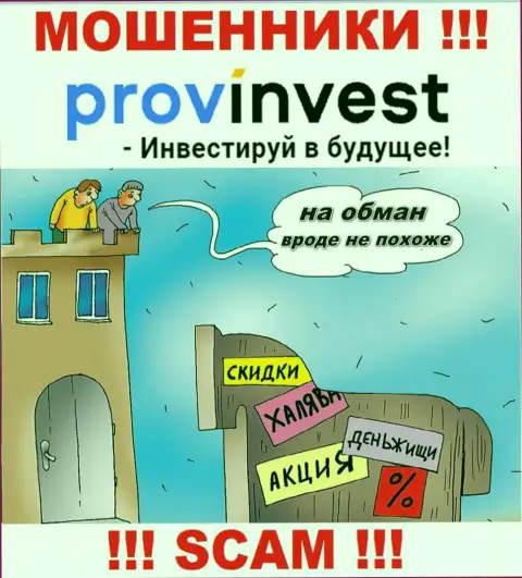 В дилинговой организации ProvInvest вас ожидает слив и депозита и последующих денежных вложений - это РАЗВОДИЛЫ !!!