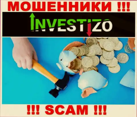 Investizo Com - это internet мошенники, можете потерять все свои финансовые средства