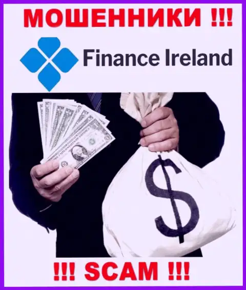 В брокерской конторе Finance Ireland лишают денег доверчивых клиентов, требуя отправлять деньги для погашения процентной платы и налогового сбора