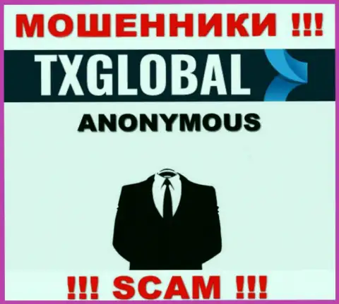 Организация TXGlobal скрывает своих руководителей - РАЗВОДИЛЫ !!!