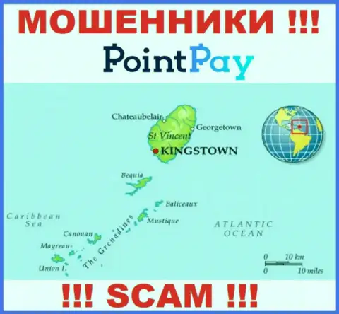 PointPay - это internet-кидалы, их место регистрации на территории St. Vincent & the Grenadines