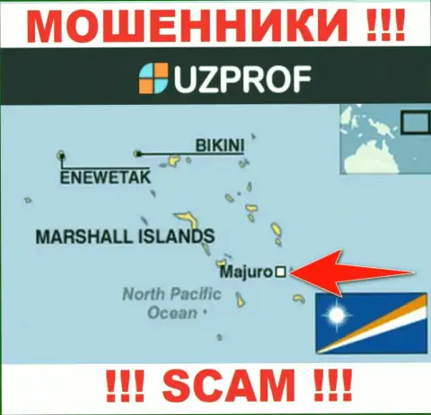 Базируются интернет мошенники Юз Проф в офшоре  - Маджуро, республика Маршалловы острова, будьте очень внимательны !!!