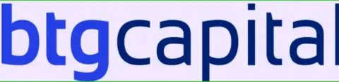 Официальный логотип международного уровня организации BTG Capital