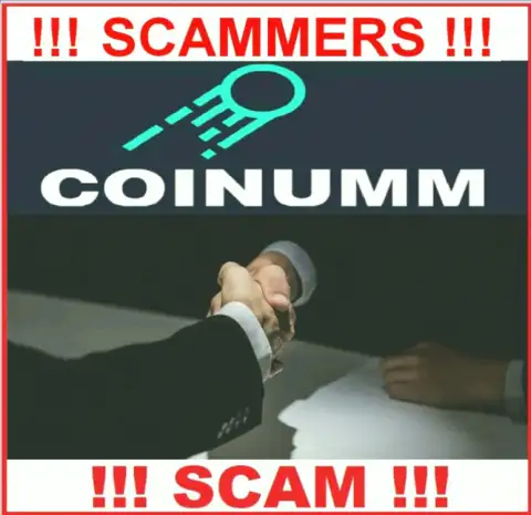 Coinumm are hiding company leadership - SCAMMERS