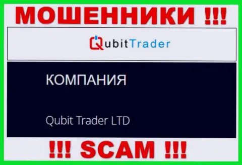 Qubit Trader LTD - это internet-мошенники, а управляет ими юр лицо Qubit Trader LTD