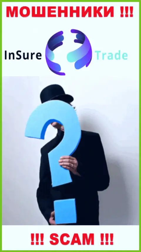 Мошенники InSure-Trade Io прячут сведения об людях, руководящих их шарашкиной компанией