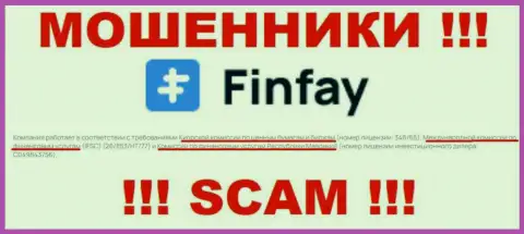 Фин Фай - это internet-шулера, противоправные действия которых прикрывают тоже мошенники - FSC
